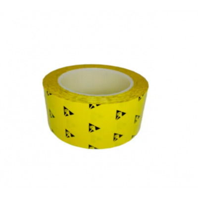 Лента антистатическая желтая с символом ESD, 50ммх33м (Rs ≤ 10Е9)