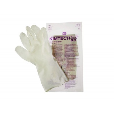 Стерильные нитриловые перчатки KIMTECH PURE* G3 Sterile White Nitrile