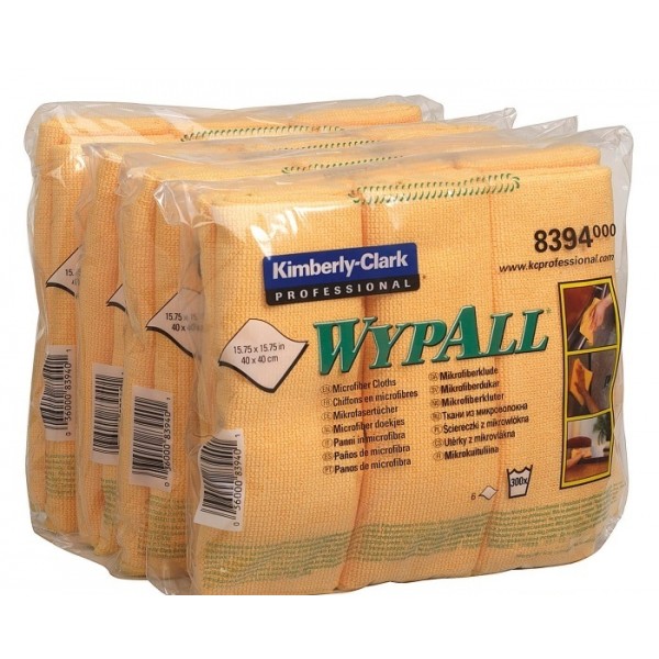 Протирочные салфетки из микрофибры WypAll (8394)