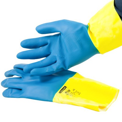 Перчатки JACKSON SAFETY* G80 химически стойкие из неопрена и латекса