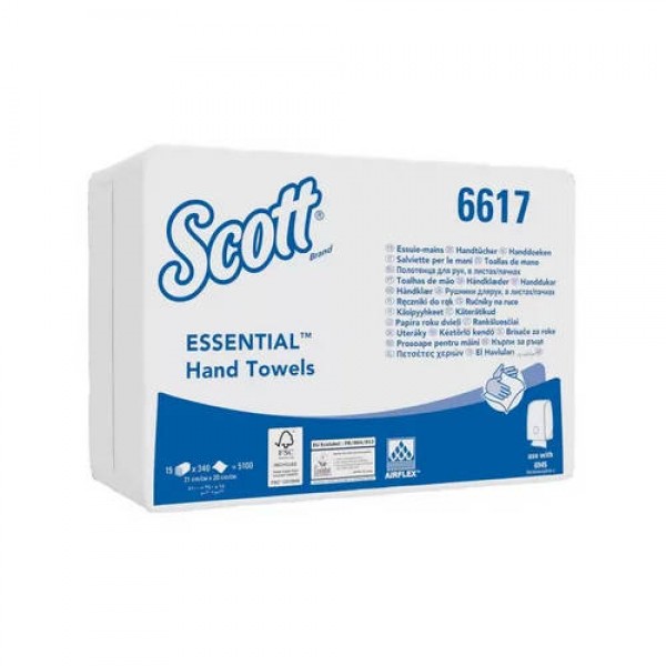 Полотенца для рук SCOTT XTRA (6677)