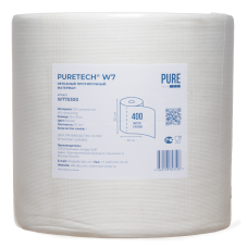 Протирочный материал Puretech® W7, 70 гр/м2 (400 л/рулон)