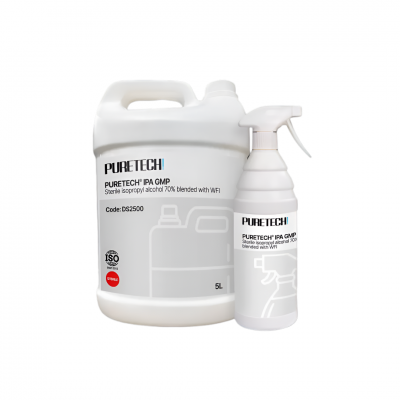 Стерильный изопропиловый спирт 70% Puretech® IPA GMP