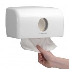 Диспенсер для бумажных полотенец в пачках Kimberly-Clark AQUARIUS* малый