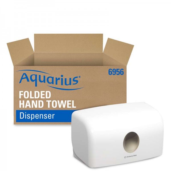 Диспенсер для бумажных полотенец в пачках Kimberly-Clark AQUARIUS* малый