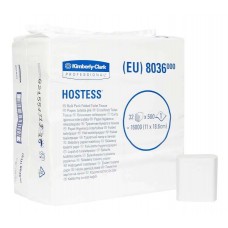 Туалетная бумага HOSTESS (8036), 1 коробка (32 пачки по 500 листов в каждой пачке)