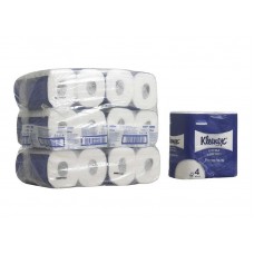 Туалетная бумага в малом рулоне Kleenex PREMIUM (8484), 1 упаковка (24 рулона по 160 листов в каждом рулоне)