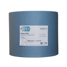 Протирочный материал в рулоне PURETECH W60 1000 листов, синий