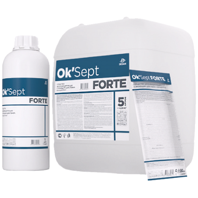 Средство дезинфицирующее с моющим действием Ok’Sept® forte